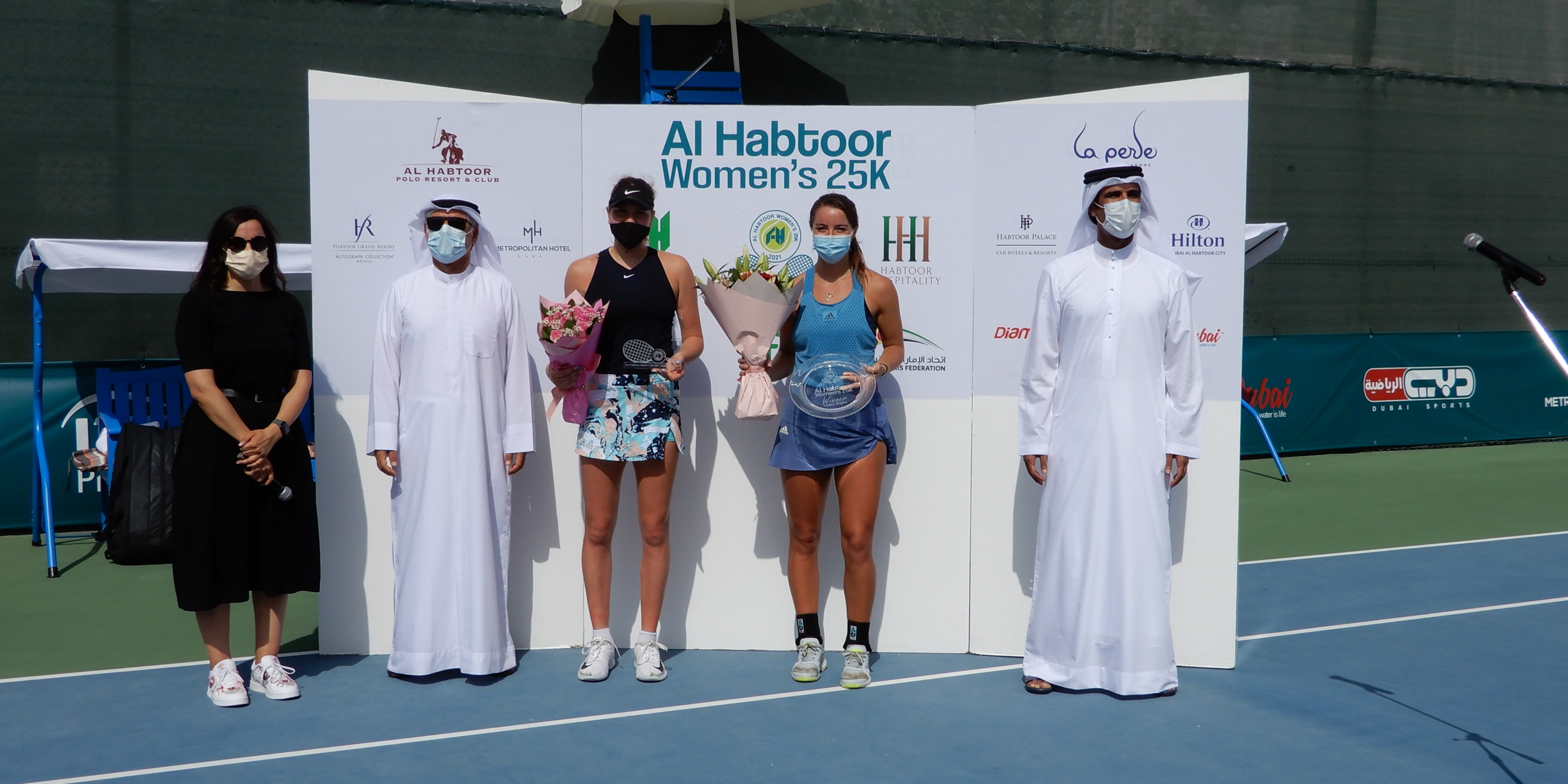 The Fujairah and Al Habtoor women's tennis tournaments are a step forward