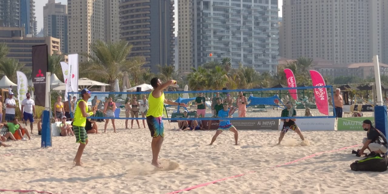 Nikita: I recommend the best beach tennis players in the world to come to Dubai